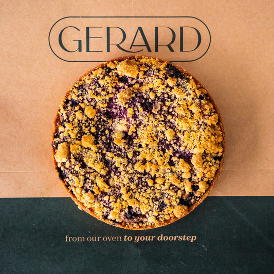 Blueberry Almond Crumble Tart