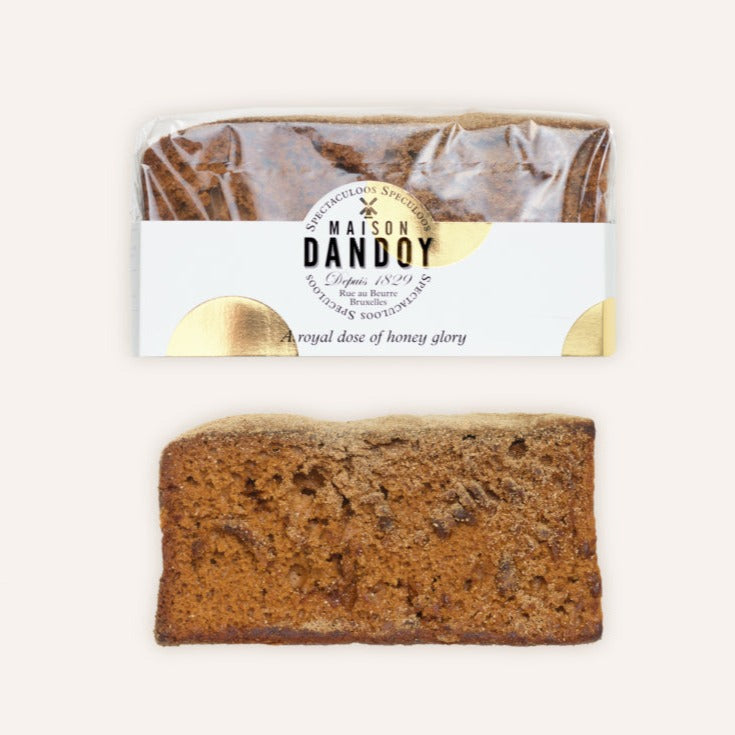Gingerbread with honey and rye brans from Maison Dandoy.