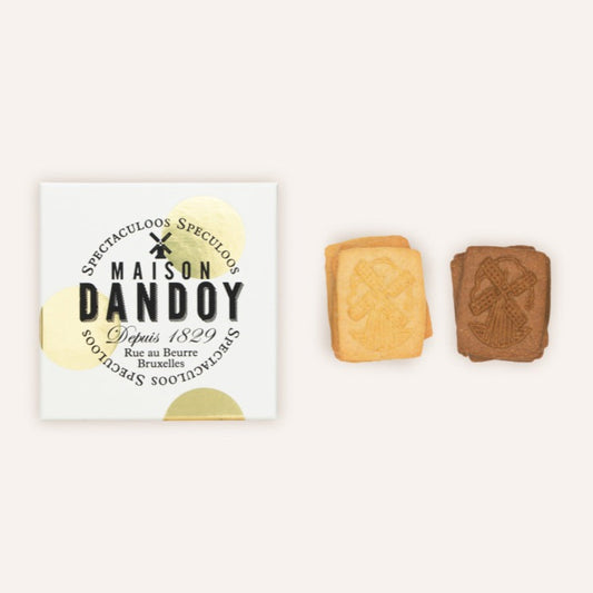 Speculoos duo biscuit from Maison Dandoy. 